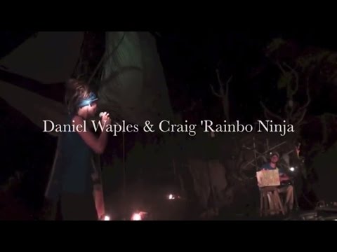 Handpan freestyle | Daniel Waples & Craig R.Ninja | ASH, Arambol, Goa, India 2013