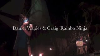 Handpan freestyle | Daniel Waples & Craig R.Ninja | ASH, Arambol, Goa, India 2013