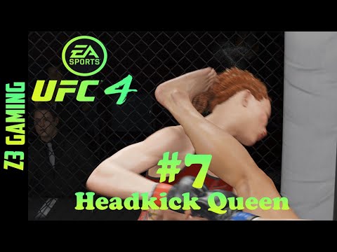 HeadKick Queen|EA Sports UFC 4-*Women's Bantamweight Career Mode*: #7