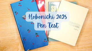 Hobonichi 2025 | Paper Test