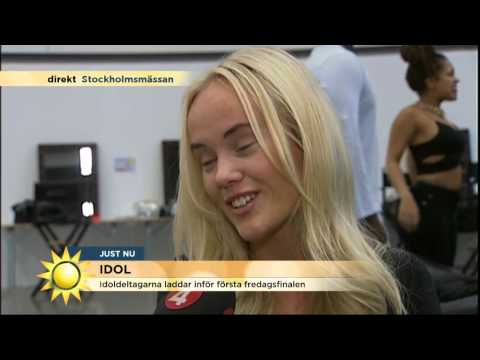 Idol-Simon värmer upp - "Så glad att folk diggar" - Nyhetsmorgon (TV4)