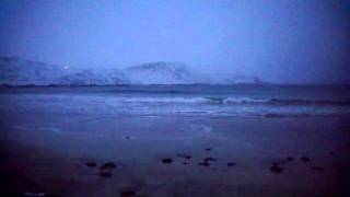 preview picture of video 'Arctic ocean at Bugøynes, Norway.'