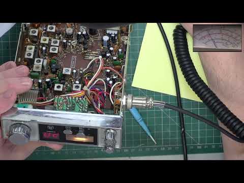 Uniden Uniace 100 CB27/81 UK FM CB radio - repair & alignment