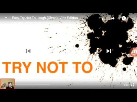 Try not to laugh-first video
