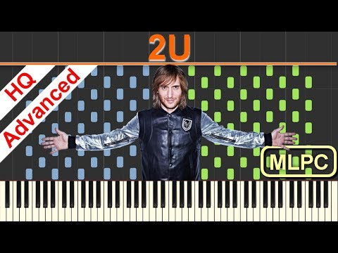 David Guetta feat. Justin Bieber - 2U I Piano Tutorial & Sheets by MLPC