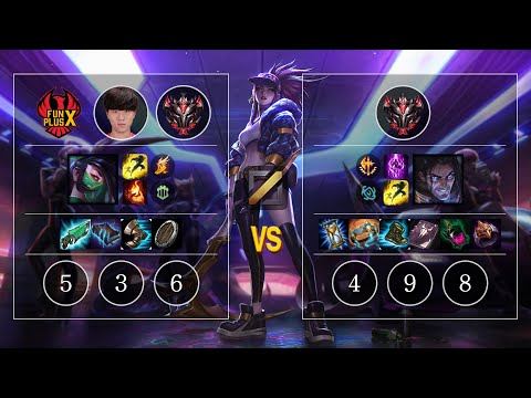 FPB Cepted Akali vs Sylas Mid - KR GrandMaster Patch 10.11