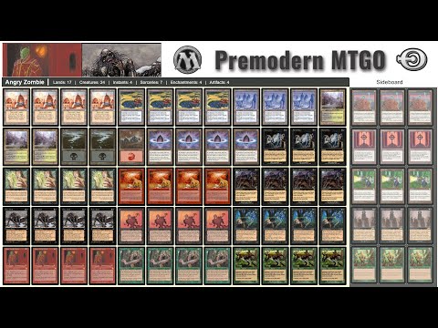 Premodern Test - Angry Zombie vs Elves