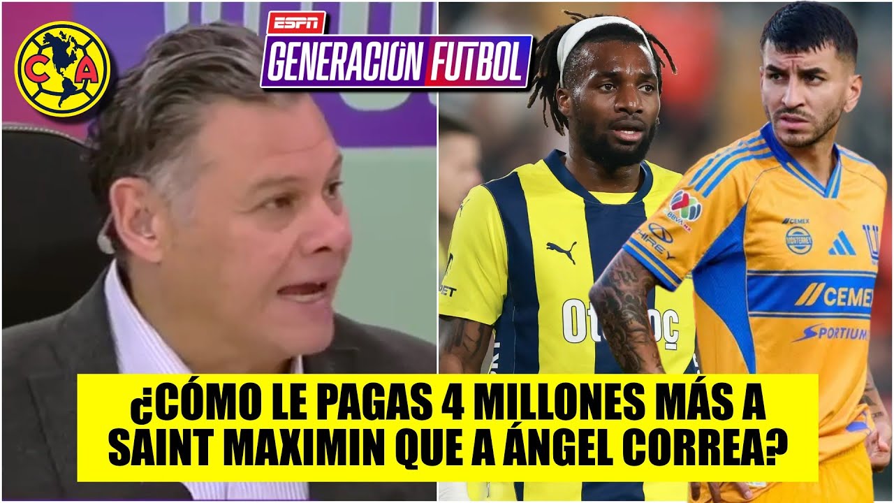 Dionisio ESTALLÓ. NO PUEDE CREER los MILLONES que el América pagará por Saint Maximin | Generación F
