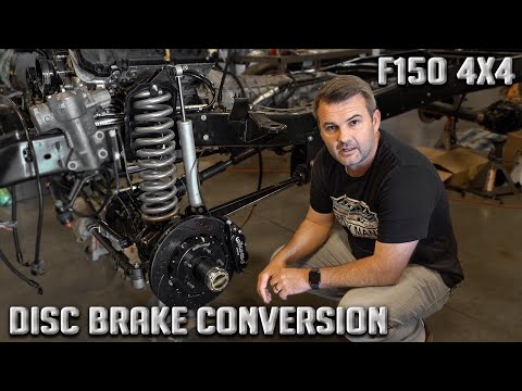 F-150 4x4 Front Disc Brake Conversion