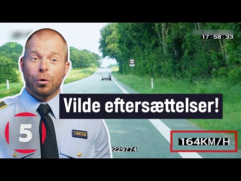 Vilde eftersættelser og dårlige undskyldninger! | Fanget På Politiets Kamera | Kanal 5 Danmark