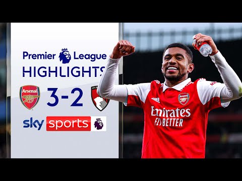 Reiss Nelson scores last-gasp winner 😲 | Arsenal 3-2 Bournemouth | Premier League Highlights
