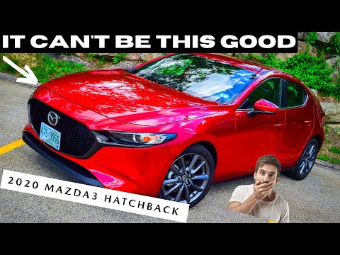 The 2020 Mazda3 Is An ALL-WHEEL DRIVE Premium Hot Hatch | 2020 Mazda3 Hatchback Review | DriveHub