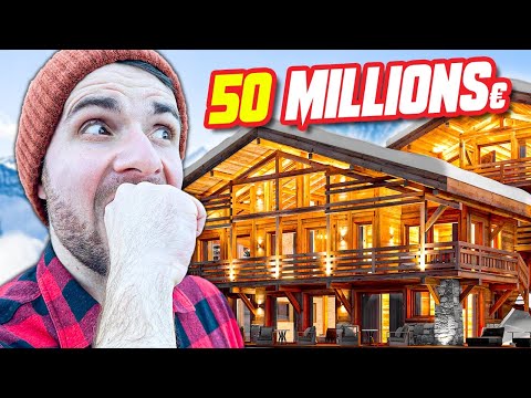 On vit 24H dans un CHALET à 50 MILLIONS D'EUROS ! (+ cache cache de riche)