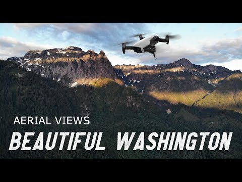 Beautiful Washington State | Aerial Views