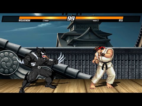 WOLVENOM vs RYU - HIGH LEVEL INSANE EPIC FIGHT!