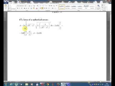Lectia 41 -Calculating the lateral surface of a body