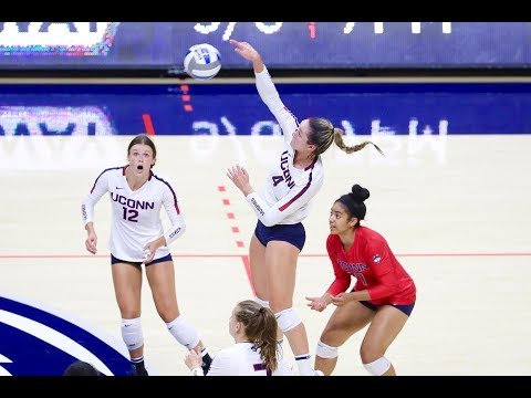 UConn Defeats Iona in 3 Sets In the Opening Match of the 2019 UConn Challenge