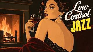 Low Cortisol Vintage Jazz ~ Elegant 1950s Oldies for a Peaceful Autumn Evening