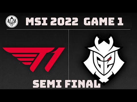 MSI 2022 | Knockout Stage Day 2 | / / T1 vs G2 / / GAME - 1