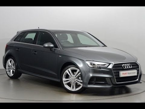 FM18UDH AUDI A3 TFSI S LINE GREY 2018, Nottingham Audi