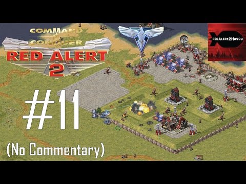 Command & Conquer: Red Alert 2 - Allied Campaign Playthrough Part 11 (Fallout, No Commentary)
