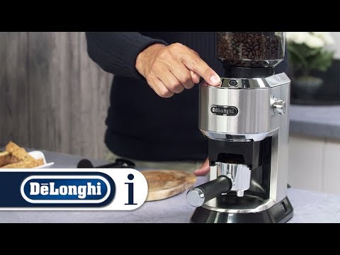 How to programme the settings on the De’Longhi KG520.M Dedica Grinder