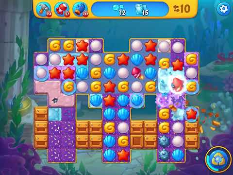 Fishdom level 5685 no boosters フィッシュダム ノーマル [Friend's]