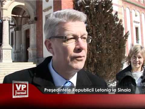 Preşedintele Letoniei, îndrăgostit de Castelul Peleș
