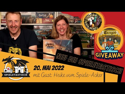 Neu bei spieletastisch.de - 20. Mai 2022