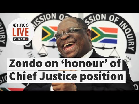 ‘I feel honoured and happy’ Raymond Zondo's first Q&A as Chief Justice elect