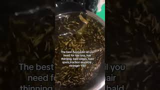 Ayurvedic Hair Growth Oil #naturalhairgrowth #hairgrowth #hair #naturalhaircare #hairgrowthtips