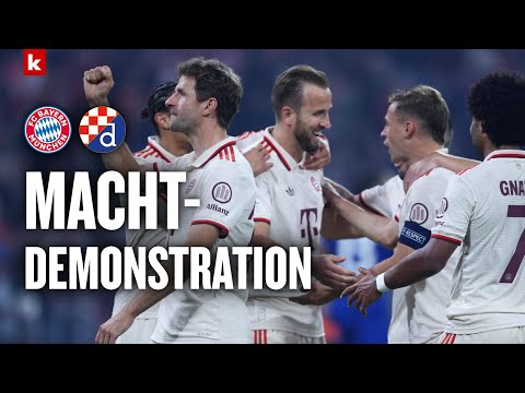 Bayern mit Torfestival: „Riesen-Gaudi mit kleinem Stresstest“ I FC Bayern - Dinamo Zagreb 9:2