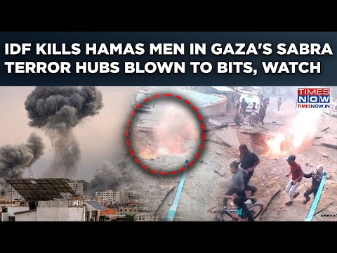 IDF Spots, Kills 60+ Hamas Terrorists In Gaza's Sabra| On Cam: Booby-Trapped Terror Targets Blown Up