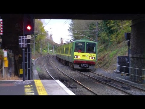 Dart Train number 8636 - Harmonstown Station, Dublin