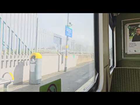 Beautiful Sounds of the Class 8100 DART (Dublin Area Rapid Transit) EMU from Blackrock-Dún Laoghaire
