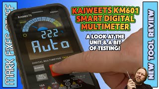 An Inexpensive Kaiweets KM601 Smart Digital Multimeter... but is it any good? 15% Off Discount Code!