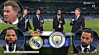 Real Madrid vs Man City 3-1 (6-5) Post Match Analysis by Rio Ferdinand, Steve McManaman & Lescott