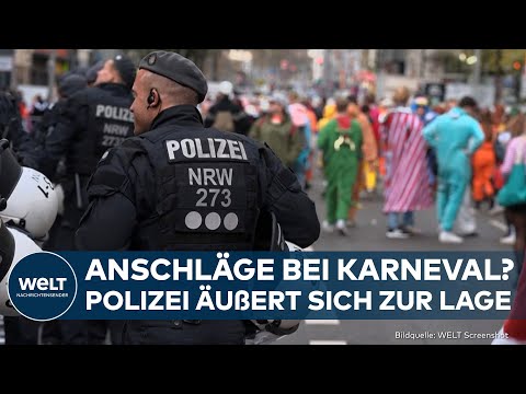 DEUTSCHLAND: Karneval startet! Islamisten drohen mit Anschlag! Polizei äußert sich zur Lage