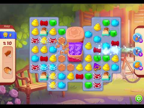 HomeScapes Level 7552 no boosters (16 moves)