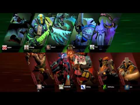 Team Spirit vs Ninjas in Pyjamas OverPower Cup Game 1