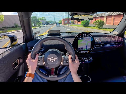 2025 Mini Cooper JCW 2-Door - POV First Drive (Binaural Audio)