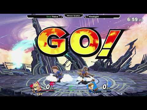 Smash Ultimate: Sinai | Pelca (Fox) V Hindsight (Mii Swordfighter) - Synthesis 14 Tournament SSBU