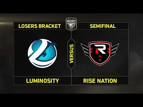 LOSER BRACKET - SEMIFINAL: LUMINOSITY vs RISE NATION #CoDChampsLVP5