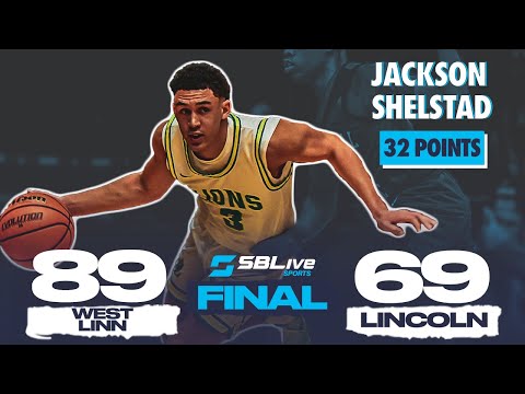 JACKSON SHELSTAD PUTS UP 32 POINTS TO PUSH WEST LINN TO STATE FINAL 🏀
