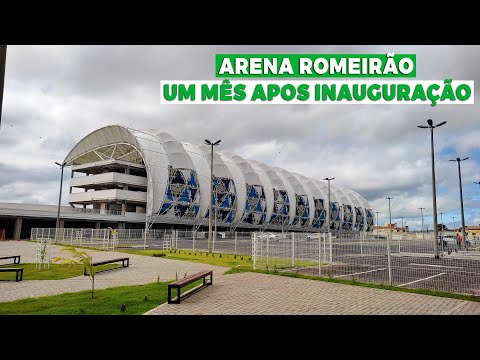 Arena Romeirão Após 1 Mês de sua Inauguração Veja Como Esta