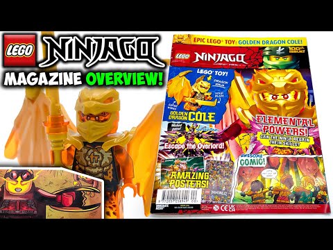 YouTube thumbnail: The 100th Ninjago Magazine! | LEGO Ninjago Magazine No. 100 Overview & Review