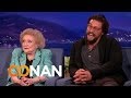 Betty White Jason Momoa S Sexy Banter CONAN On TBS