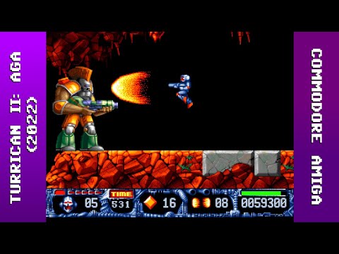 Turrican II: The Final Fight AGA Longplay (Amiga) [QHD] [2022]