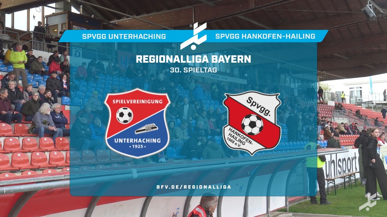 SpVgg Unterhaching vs SpVgg Hankofen Hailing Highlights