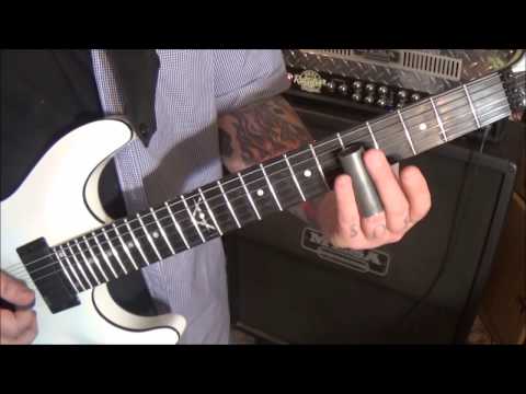 ZZ Top - Tush - Slide Guitar Solo Lesson by Mike Gross - How To Play - Tutorial